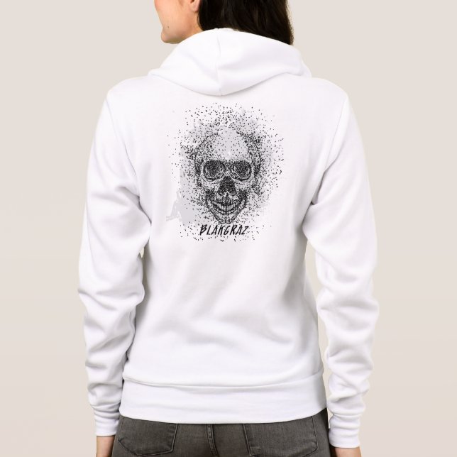 Camiseta Blakgraz Chaotic Skull (Verso)