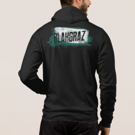 Camiseta Blakgraz Green & White Painch Hoodie