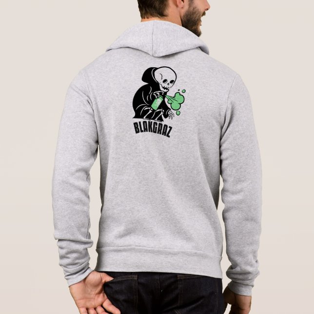 Camiseta Blakgraz Grim Reaper Hoodie (Verso)