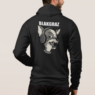 Camiseta Blakgraz Lucy o Cachorro com os Fones de ouvido Ho