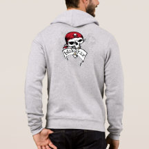 Blakgraz Pirate Skull Hoodie