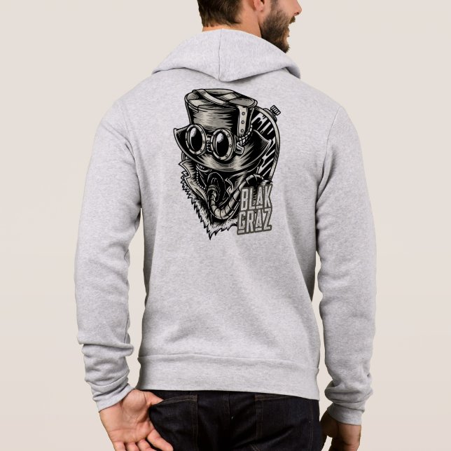 Camiseta Blakgraz Steampunk Hat e Goggles (Verso)