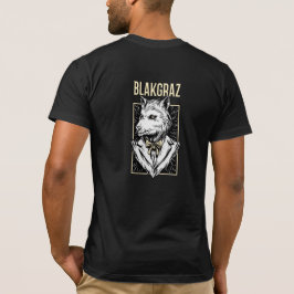 Camiseta Blakgraz Werewolf Portrait Hoodie
