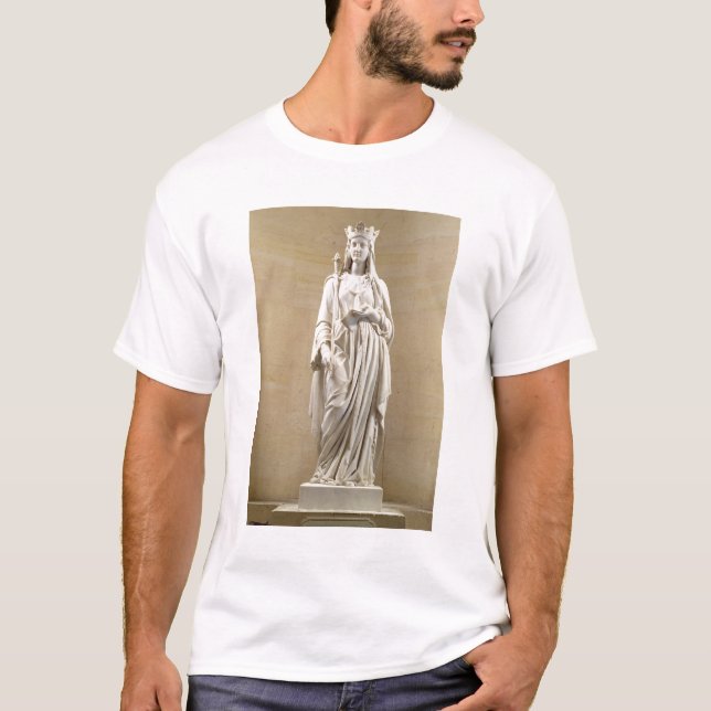Camiseta Blanche de 1188-1252) rainhas do Castile (de (Frente)