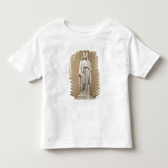 Camiseta Blanche de 1188-1252) rainhas do Castile (de (Frente)