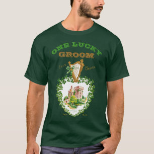Camiseta Blarney Castle One Lucky Groom