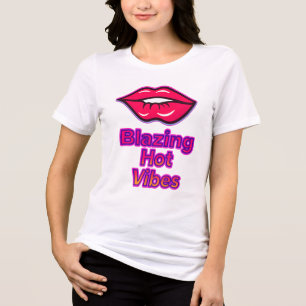 Camiseta Blascinante Vibes Bella+Canvas T Tri-Blend feminin