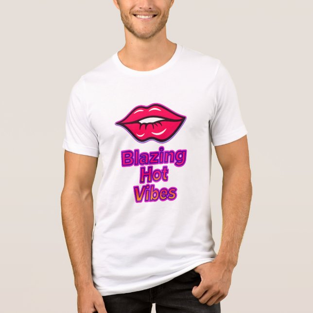 Camiseta Blascinante Vibes Bella+Canvas Tri-Blend  (Frente)