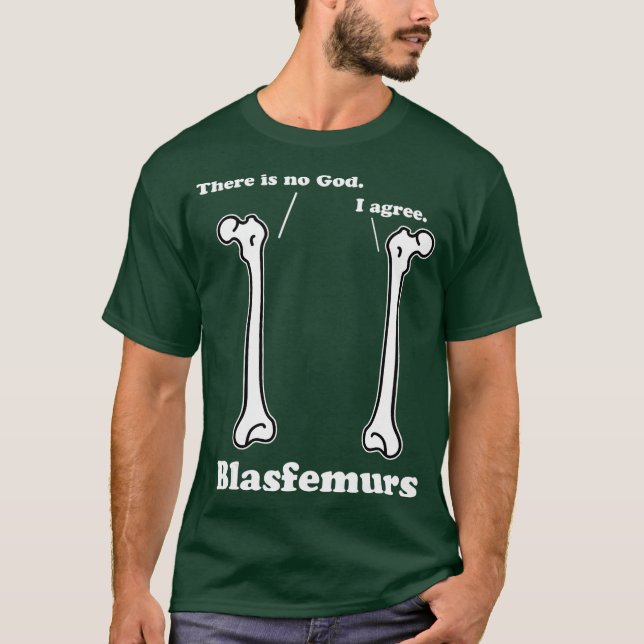 Camiseta Blasfemos Grammar Pun Punny Biologia Engraçado Pre (Frente)