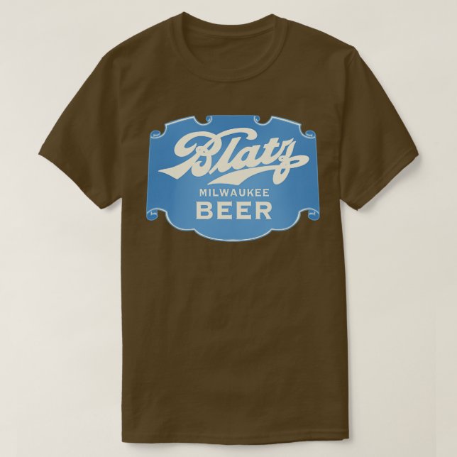 Camiseta Blatz Beer Milwaukee TShirt (Frente do Design)