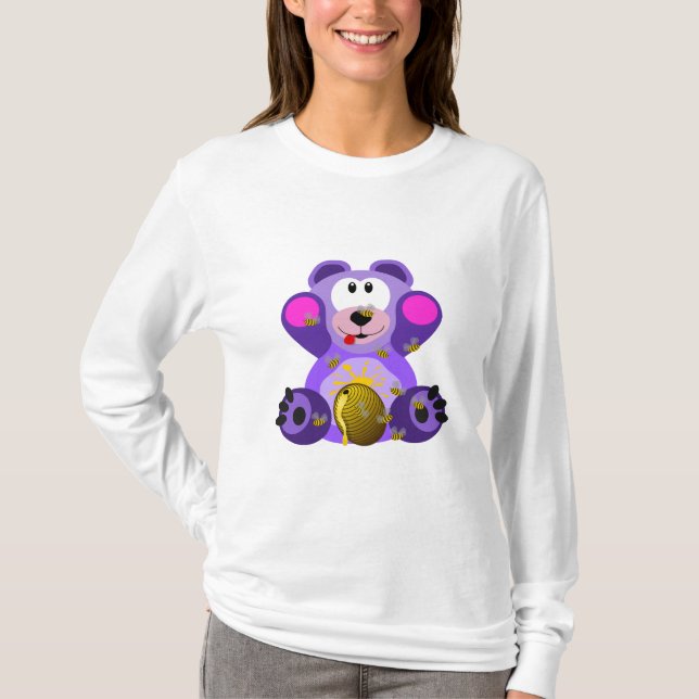 Camiseta Blauer Honig Bär (Frente)