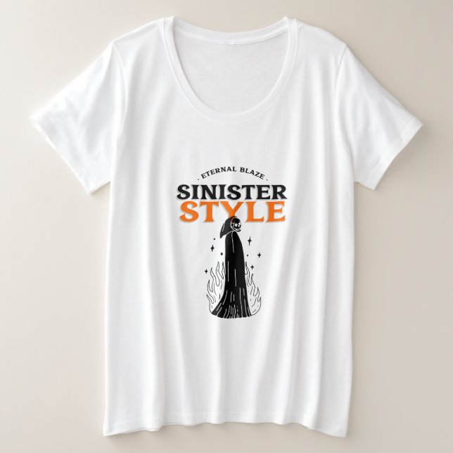 Camiseta Blaze Eterno - Estilo Sinistro (Frente do Design)