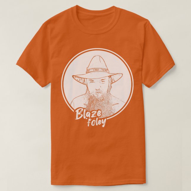 Camiseta Blaze Foley (Frente do Design)