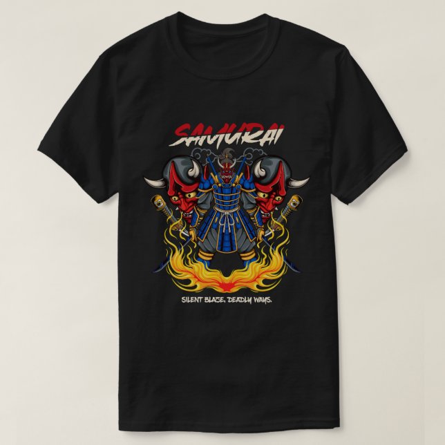 Camiseta Blaze Samurai (Frente do Design)