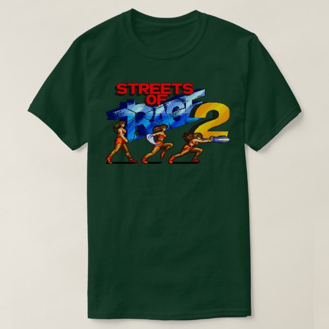 Camiseta Blaze Streets of Rage 2 Videogames Pixel Art (Frente do Design)
