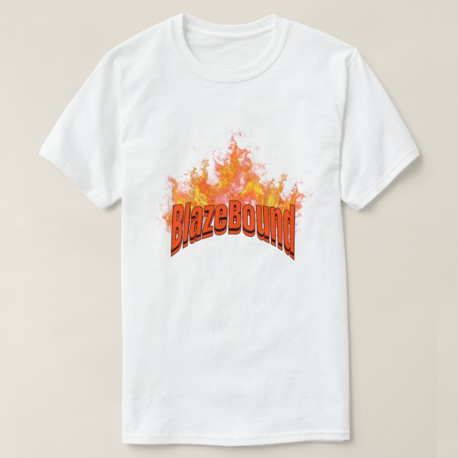 Camiseta BlazeBound (Frente do Design)