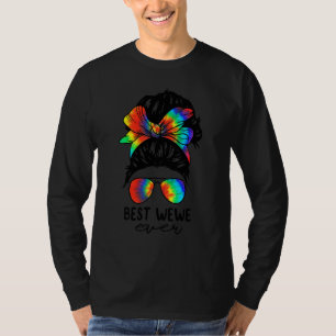 Camiseta Bleach Best Nana Ever Tie Dye Mensy Bun Hair Mothe