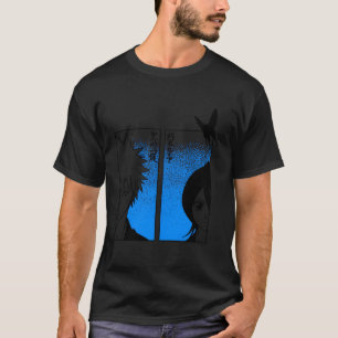 Camiseta Bleach Ichigo Rukia Half Faces