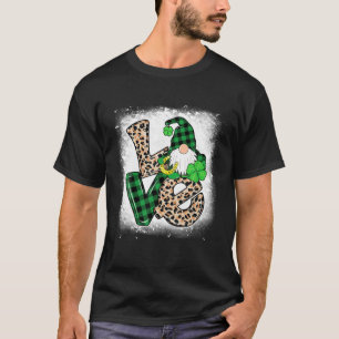 Camiseta Bleach LOVE Gnomos Leopard Buffalo Rua de Patrick