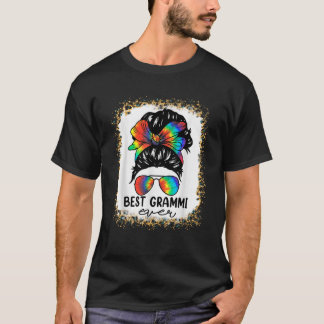 Camiseta Bleach Melhor Grammi Alguma Vez Tie Dye Bun Hair M