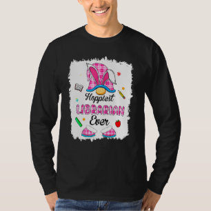Camiseta Bleached Funny Hoppiest Bibliotecas Xadrez Gnome B