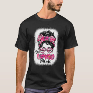 Camiseta Bleached One Love Meme Messy Bun Namorados'
