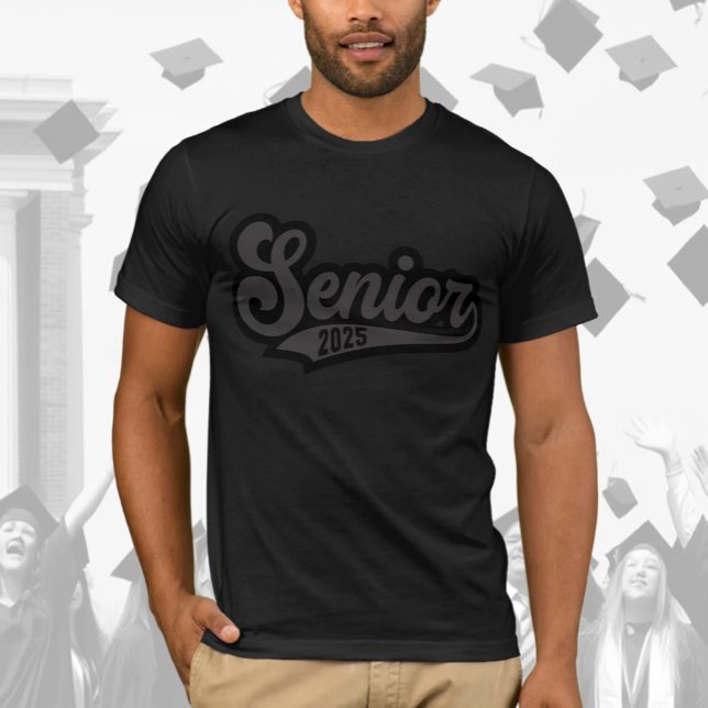 Camiseta Blecaute de Graduação Escolar do mais velho 2025 (Criador carregado)