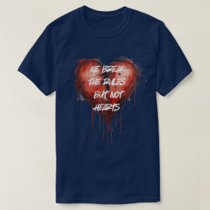 Camiseta Bleeding Heart Break the Rules