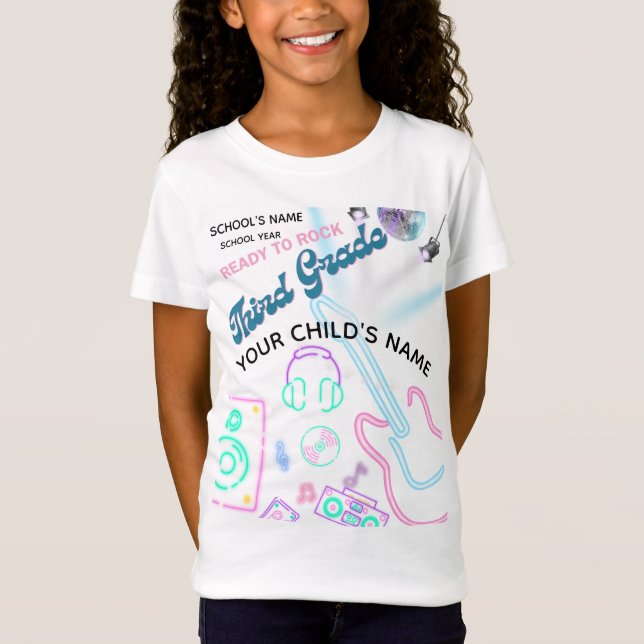 Camiseta BLEEGRÁFICOS: Olá, Terceira Série! (Frente)