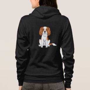 Camiseta Blenheim Cavalier King Charles Spaniel Sentado