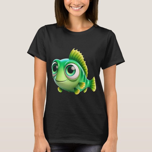 Camiseta Blenímio Cortador de Grama Adorável (Frente)