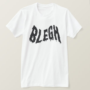 Camiseta blergh, metal, heavy metal, punk, música metal