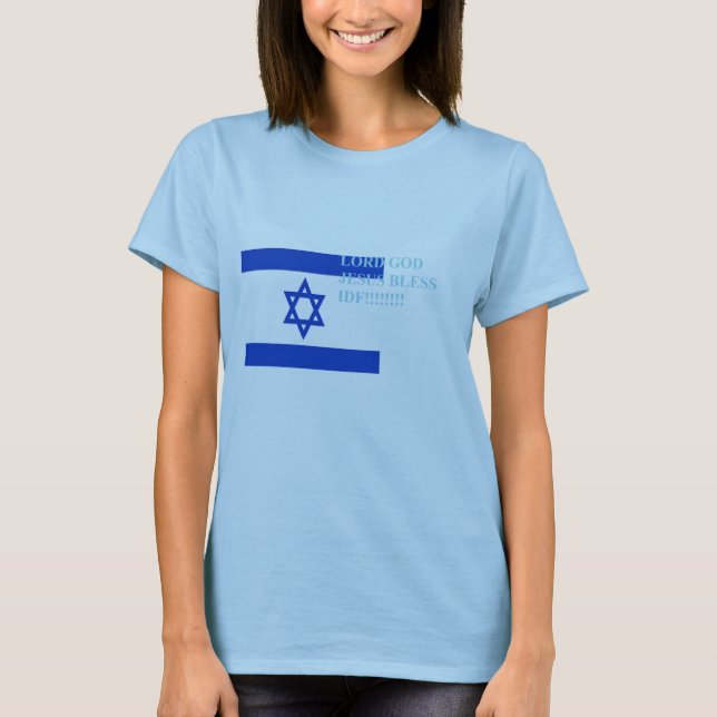 Camiseta Bless Israel IDF (Frente)