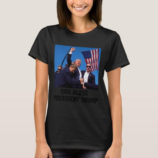 Camiseta Bless Presidente Trump (Frente)