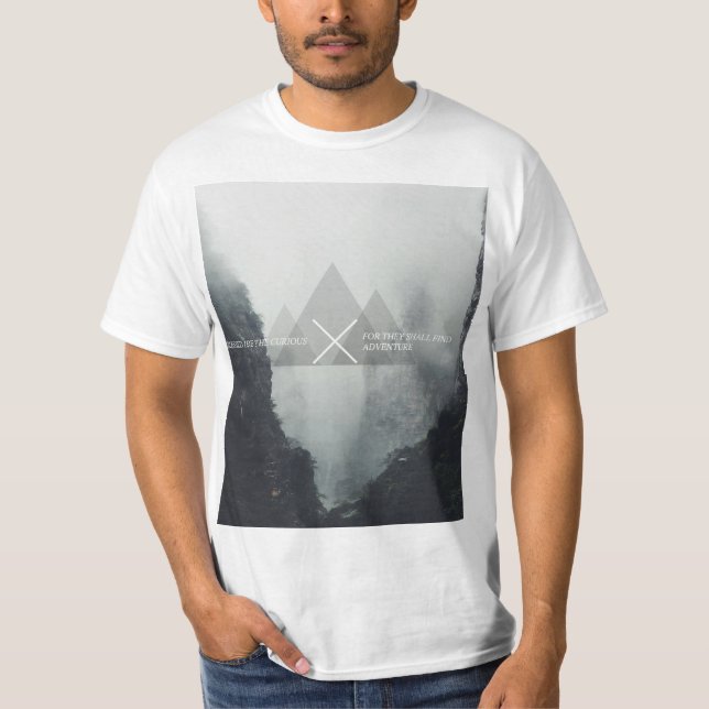 Camiseta Blessed é a curiosa (Frente)