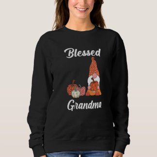 Camiseta Blessed Grandma Pumpkin Gnome Family Matching Than