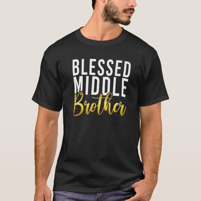 Camiseta Blessed Middle Brother   (Frente)