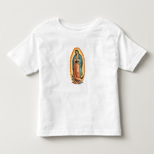 Camiseta Blessed Virgin of Guadalupe Toddler's Tee Shirt (Frente)