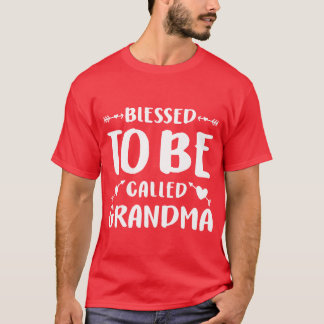 Camiseta Blessedo é chamado de frita do dia da mãe da vovó