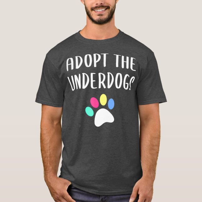 Camiseta Blind Dog Rescue Alliance PA - Adote o (Frente)
