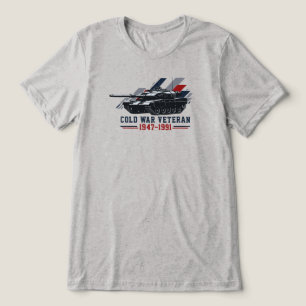 Camiseta Blindado Militar Veterano da Guerra Fria Tanque