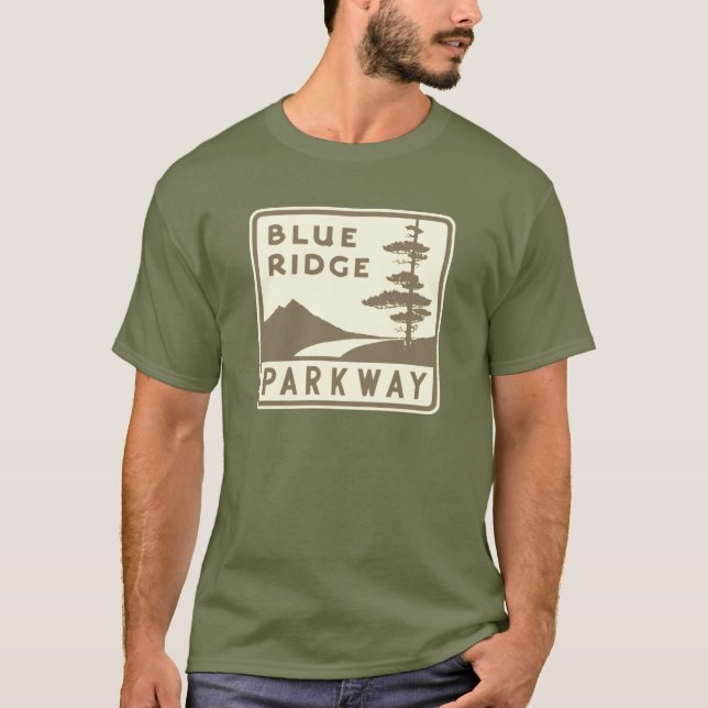 Camiseta Blindagem azul de ponte (Frente)