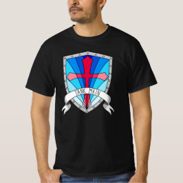 Camiseta Blindagem de desenho vermelho azul do jogador prin