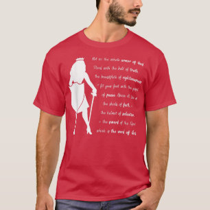 Camiseta Blindagem de Deus Senhoras da Fé Bíblia Ve