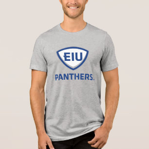 Camiseta Blindagem e logotipo de marca de palavras do leste
