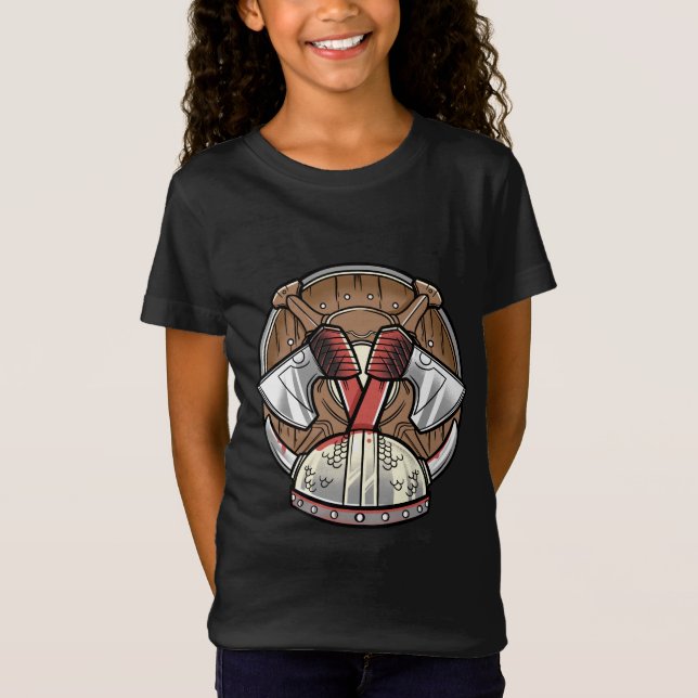 Camiseta Blindagem - Logotipo de cartoon (Frente)