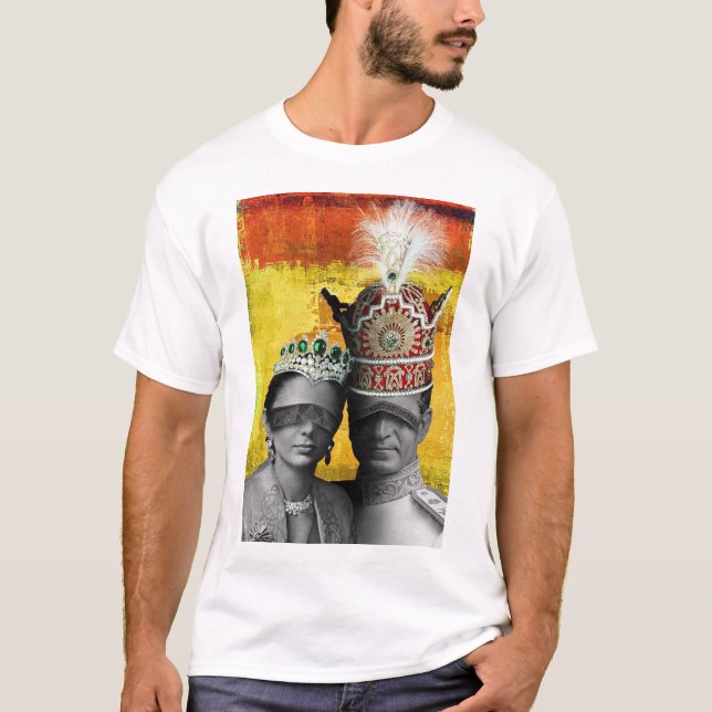 Camiseta Blinded Majesty – The Shah and Empress Farah (Frente)