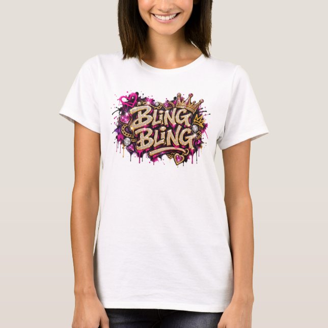Camiseta Bling bling (Frente)