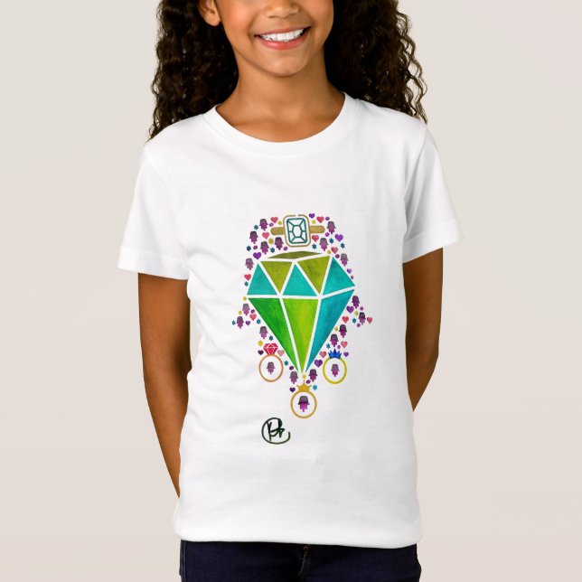 Camiseta Bling Hamsa T (Frente)