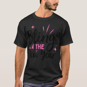 Camiseta Bling no novo ano